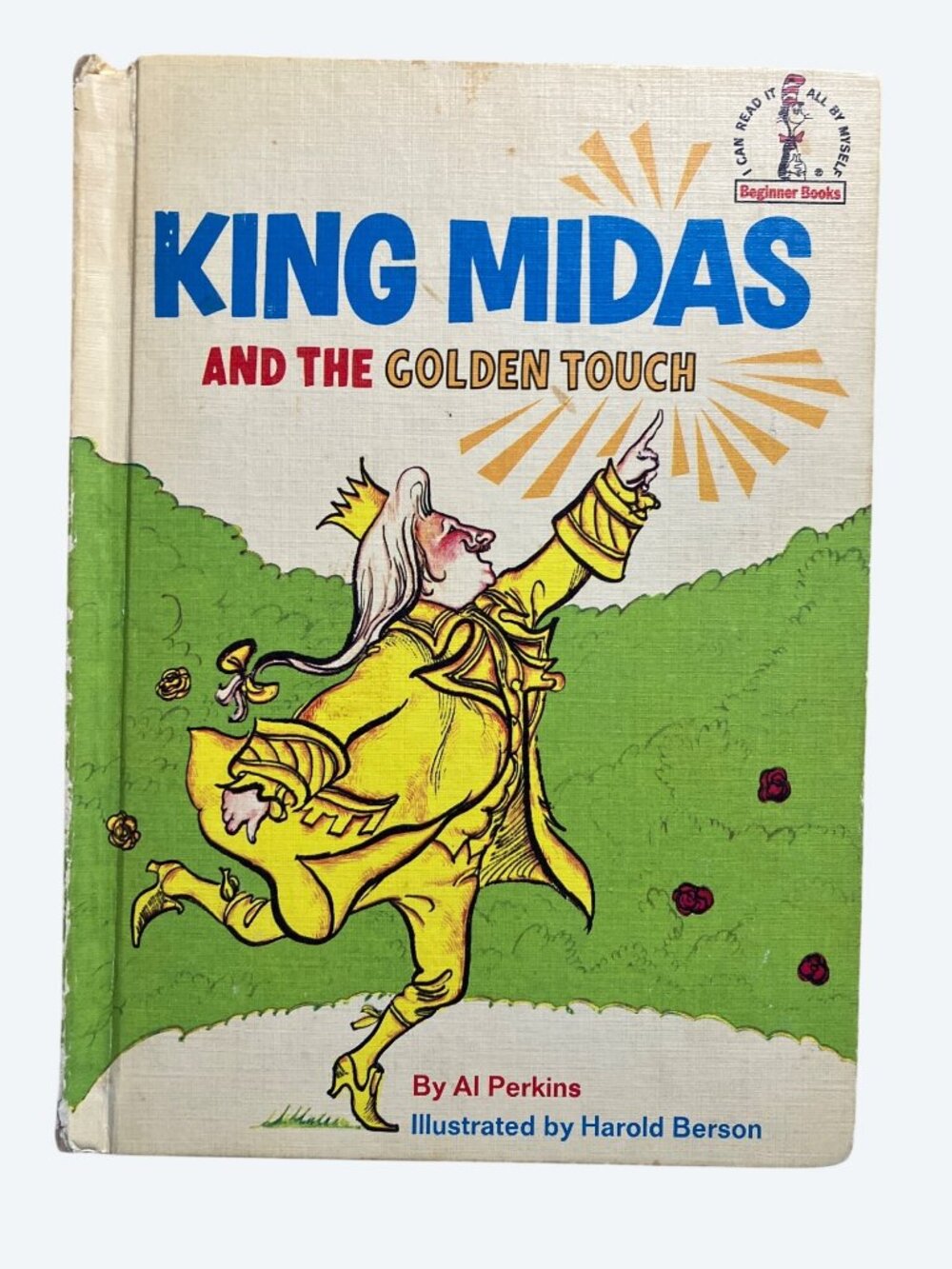 King Midas And The Golden Touch Hardcover Book By Al Perkins 1969 Beginner Books